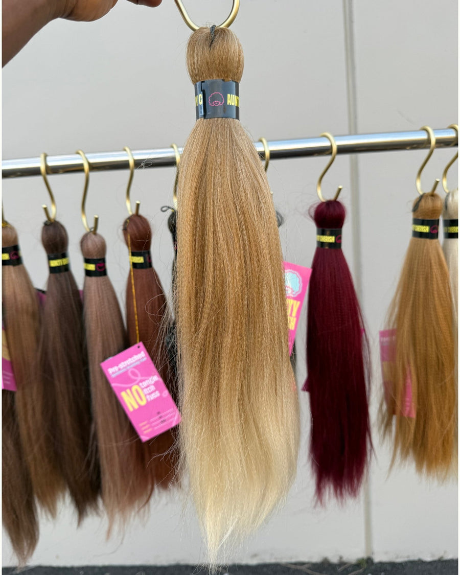 27/613 – Ombré - 32 Inch Pre-Stretched Braiding Hair (16" Braided)