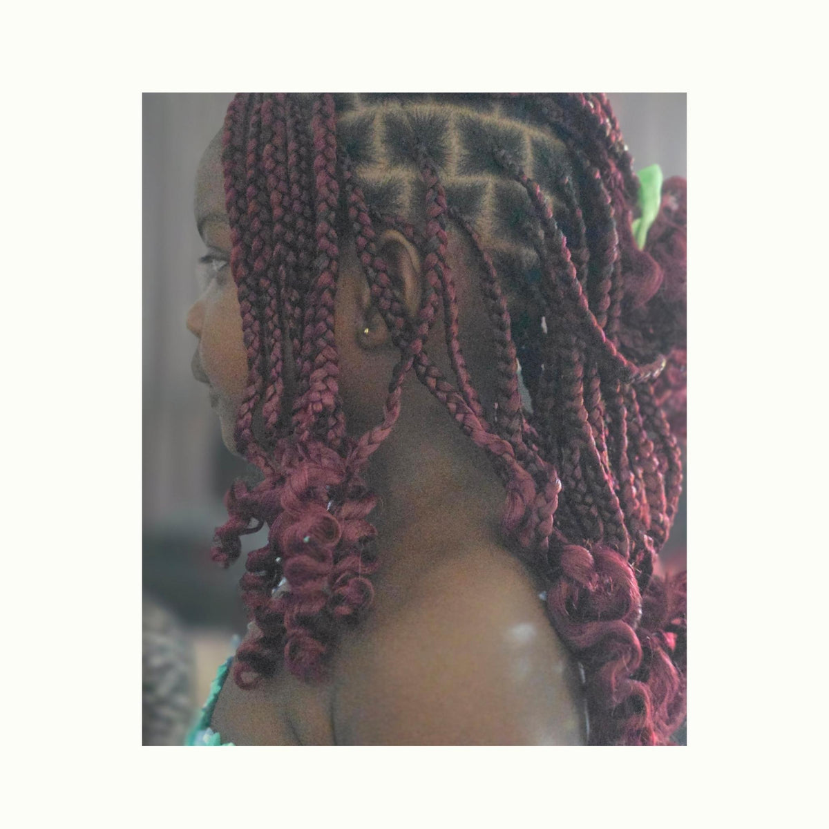 16 Inch Pre - Stretched Braiding Hair 1B – Natural Black by Aunty Cherish | Pre - stretched Braiding Hair Extensions Australia