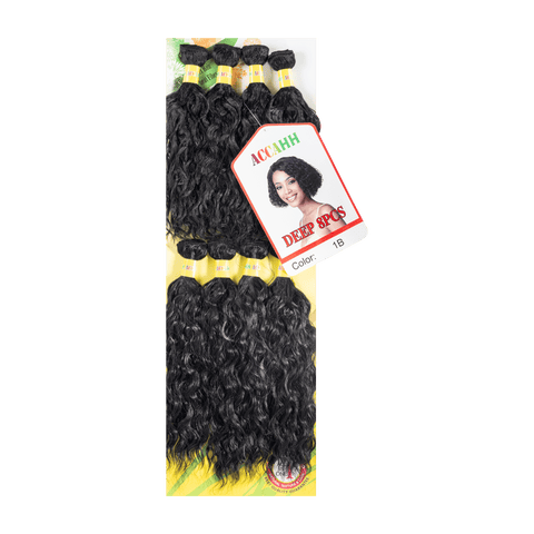 ACCAHH Deep 1B by Aunty Cherish | Pre - stretched Braiding Hair Extensions Australia
