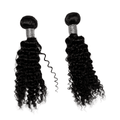 16-inch Deep Wave Human Hair Weft Bundle 100g Natural Black for Boho Goddess Braids at Aunty Cherish Cairns