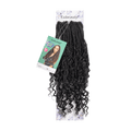 Goddess Bohemian Braids 1B by Aunty Cherish | Pre - stretched Braiding Hair Extensions Australia