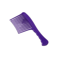 Detangling Wide - Tooth Comb Black by Aunty Cherish | Pre - stretched Braiding Hair Extensions Australia