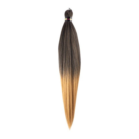 52 Inch Pre-Stretched Braiding Hair (26" Braided) 1B/27 – Ombré by Aunty Cherish | Pre-stretched Braiding Hair Extensions Australia