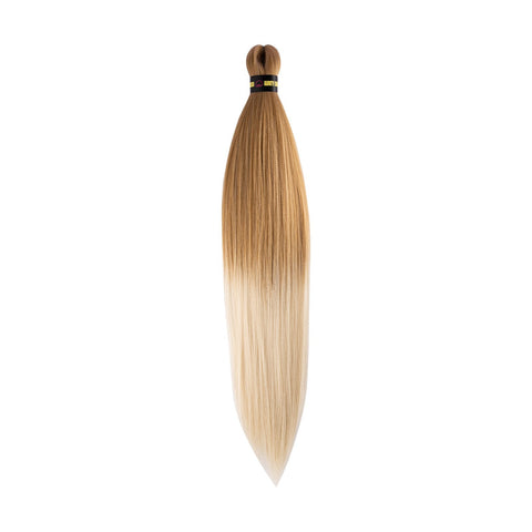 52 Inch Pre-Stretched Braiding Hair (26" Braided) 27/613 – Ombré by Aunty Cherish | Pre-stretched Braiding Hair Extensions Australia