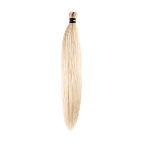 52 Inch Pre-Stretched Braiding Hair (26" Braided) 613 – Platinum Blonde by Aunty Cherish | Pre-stretched Braiding Hair Extensions Australia