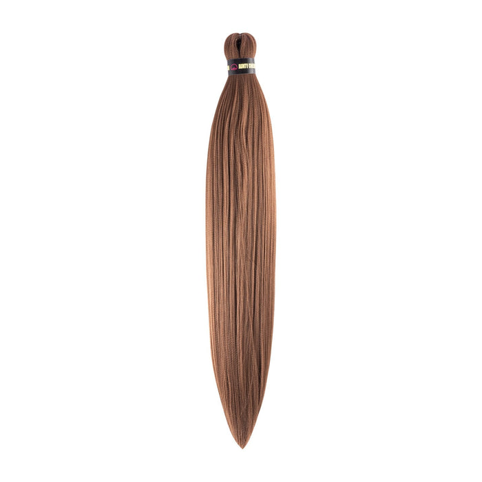 Medium Brown pre-stretched braiding hair