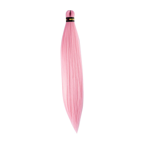 52 Inch Pre-Stretched Braiding Hair (26" Braided) Baby Pink by Aunty Cherish | Pre-stretched Braiding Hair Extensions Australia