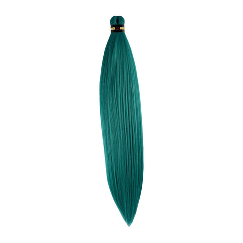 52 Inch Pre-Stretched Braiding Hair (26" Braided) Deep Teal by Aunty Cherish | Pre-stretched Braiding Hair Extensions Australia
