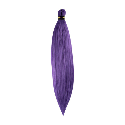 52 Inch Pre-Stretched Braiding Hair (26" Braided) Purple – Royal Violet by Aunty Cherish | Pre-stretched Braiding Hair Extensions Australia