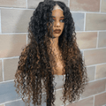 30" Burmese Curly Wig by Aunty Cherish | Pre - stretched Braiding Hair Extensions Australia