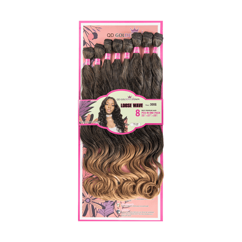Loose Wave Bundles T1/27 by Aunty Cherish | Pre-stretched Braiding Hair Extensions Australia