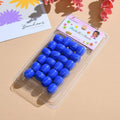 Ceramic Hair Beads Dark Blue by Aunty Cherish | Pre - stretched Braiding Hair Extensions Australia