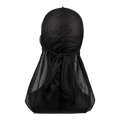 Mesh Durag Navy Blue by Aunty Cherish | Pre - stretched Braiding Hair Extensions Australia