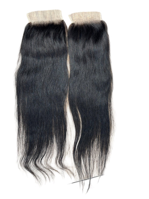 4*4 human hair closure 14 inch by Aunty Cherish | Pre - stretched Braiding Hair Extensions Australia