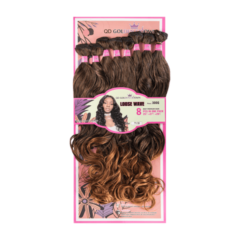 Loose Wave Bundles T1/30 by Aunty Cherish | Pre-stretched Braiding Hair Extensions Australia