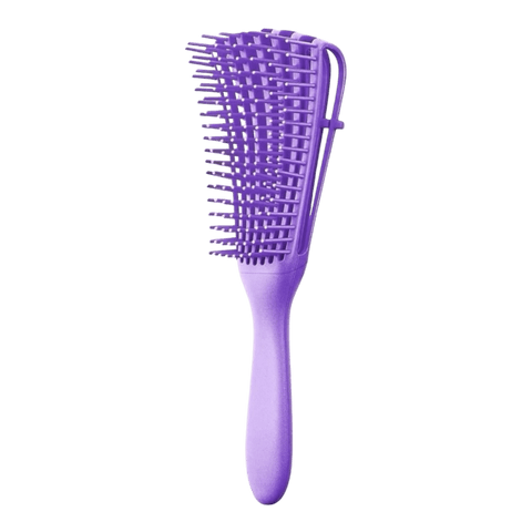 Curl Enhancer Detangler Comb Purple by Aunty Cherish | Pre - stretched Braiding Hair Extensions Australia