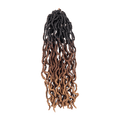 Gypsy Locs Crochet Hair 1B/30/27 by Aunty Cherish | Pre - stretched Braiding Hair Extensions Australia