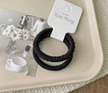Woven Hair - tie pair Black by Aunty Cherish | Pre - stretched Braiding Hair Extensions Australia