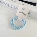 Woven Colourful Hair - tie pair Blue/Light Blue by Aunty Cherish | Pre - stretched Braiding Hair Extensions Australia