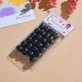 Ceramic Hair Beads Black by Aunty Cherish | Pre - stretched Braiding Hair Extensions Australia