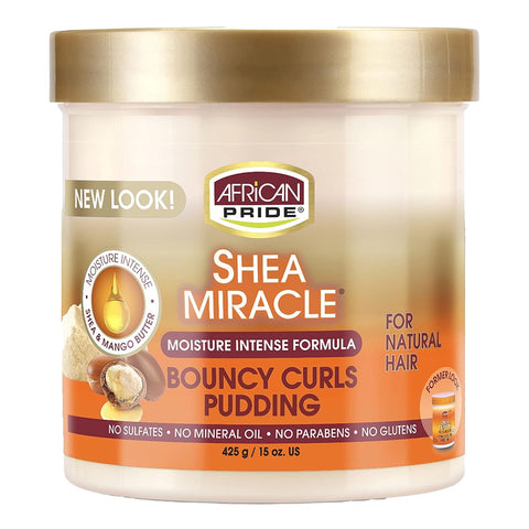African Pride Shea Miracle Bouncy Curls Pudding 425g