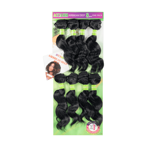 ACCAHH Airbean Deep 1 by Aunty Cherish | Pre - stretched Braiding Hair Extensions Australia