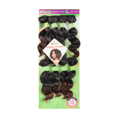 ACCAHH Airbean Deep T1/33 by Aunty Cherish | Pre - stretched Braiding Hair Extensions Australia