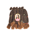 Afro Kinky Hair Extension 1/30 by Aunty Cherish | Pre - stretched Braiding Hair Extensions Australia