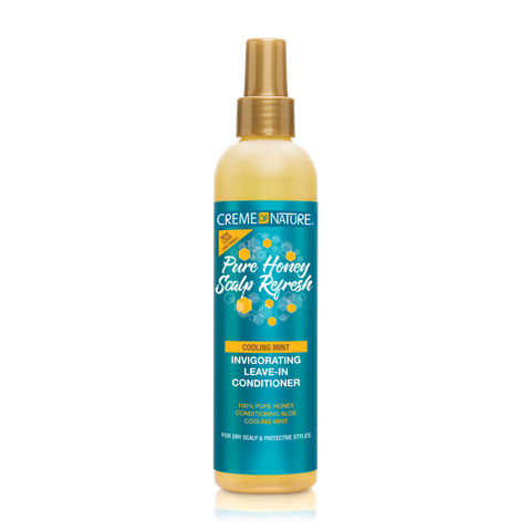Creme of Nature Pure Honey Scalp Refresh Invigorating Leave-In Conditioner