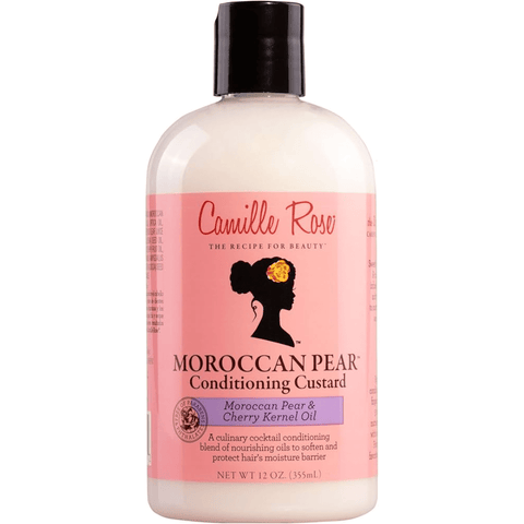 Camille Rose Moroccan Pear Conditioning Custard – Ultra - Hydrating Detangler (12oz) by Aunty Cherish | Pre - stretched Braiding Hair Extensions Australia