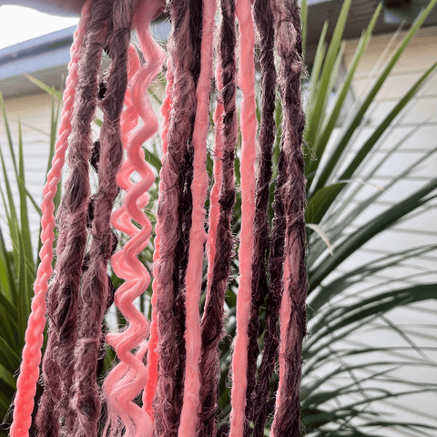 pre stretched braiding hair for twists and loc styles