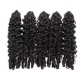 Miracle Knots crochet hair Tight Spiral by Aunty Cherish | Pre - stretched Braiding Hair Extensions Australia