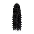 Miracle Knots crochet hair Deep Wave by Aunty Cherish | Pre - stretched Braiding Hair Extensions Australia