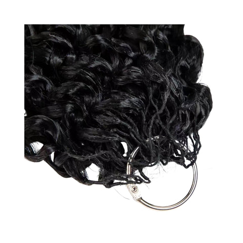 Miracle Knots crochet hair Tight Spiral by Aunty Cherish | Pre - stretched Braiding Hair Extensions Australia