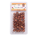 Wooden Hair Beads Zebra by Aunty Cherish | Pre - stretched Braiding Hair Extensions Australia
