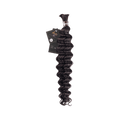 One 50g bundle of Dark Brown deep wave human hair, 18 inch, Aunty Cherish Australia