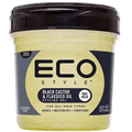 ECO Professional Styling gel Black castor & Flaxseed oil 473 ml by Aunty Cherish | Pre - stretched Braiding Hair Extensions Australia