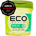 Eco Style Professional Styling Gel Olive Oil 473mL (16 FL OZ) by Aunty Cherish | Pre - stretched Braiding Hair Extensions Australia