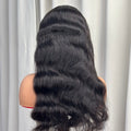 Natural black headband bodywave wig by Aunty Cherish | Pre - stretched Braiding Hair Extensions Australia