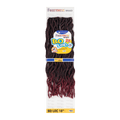 Freetress Bo - Loc 18 inches (24 strands/pack) 1B/BUG by Aunty Cherish | Pre - stretched Braiding Hair Extensions Australia
