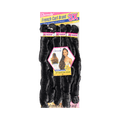 French Curl Braid 22" 1B by Aunty Cherish | Pre - stretched Braiding Hair Extensions Australia