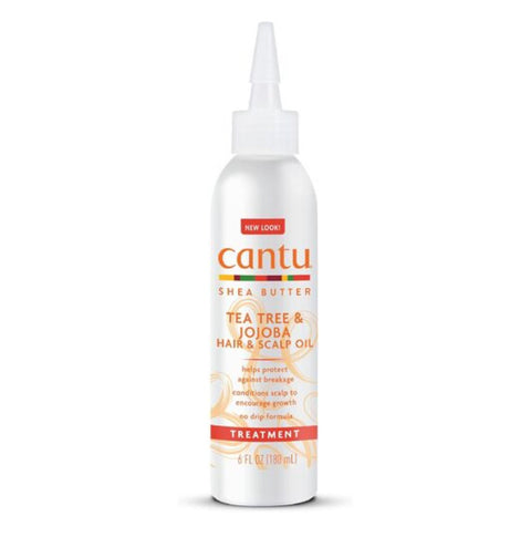 CANTU TEA TREE & JOJOBA HAIR & SCALP OIL by Aunty Cherish | Pre - stretched Braiding Hair Extensions Australia
