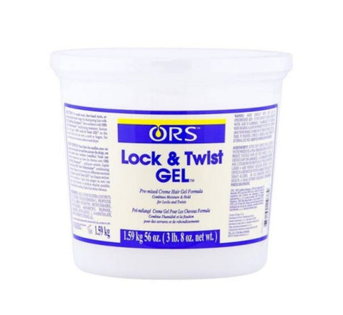 ORS Lock & Twist Gel 1.59 KG ( 56oz) by Aunty Cherish | Pre - stretched Braiding Hair Extensions Australia