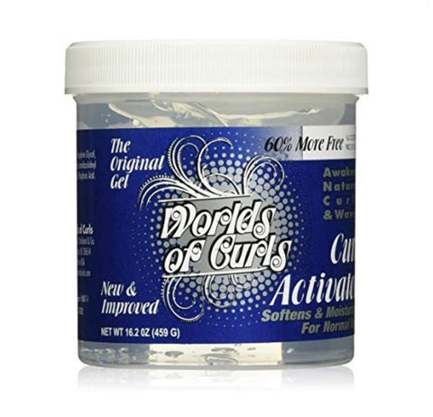 WORLD OF CURLS CURL ACTIVATOR Normal Hair 459g by Aunty Cherish | Pre - stretched Braiding Hair Extensions Australia