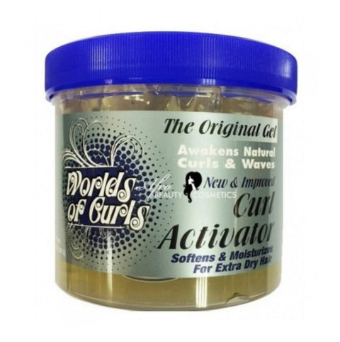 WORLD OF CURLS CURL ACTIVATOR Extra Dry Hair 907g by Aunty Cherish | Pre - stretched Braiding Hair Extensions Australia