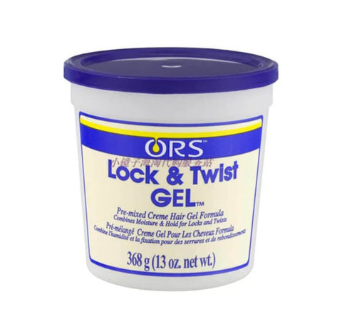 ORS Lock & Twist Gel 368 g (13 oz) by Aunty Cherish | Pre - stretched Braiding Hair Extensions Australia