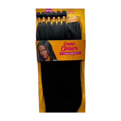 Adorable Organic + Closure 2 by Aunty Cherish | Pre - stretched Braiding Hair Extensions Australia