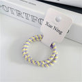 Woven Colourful Hair - tie pair Yellow/Purple by Aunty Cherish | Pre - stretched Braiding Hair Extensions Australia