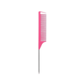 rat tail comb used with braiding hair for sectioning and styling prep