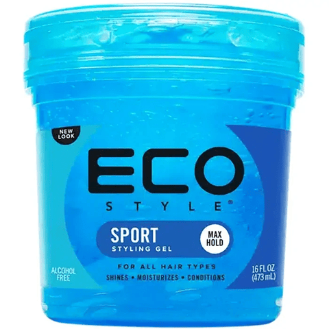 Eco Style Professional Styling Gel Sport 473 ml (16 Oz) by Aunty Cherish | Pre - stretched Braiding Hair Extensions Australia